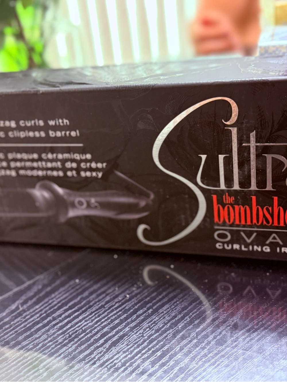 Sultra The Bombshell Oval Curling Iron NWOT